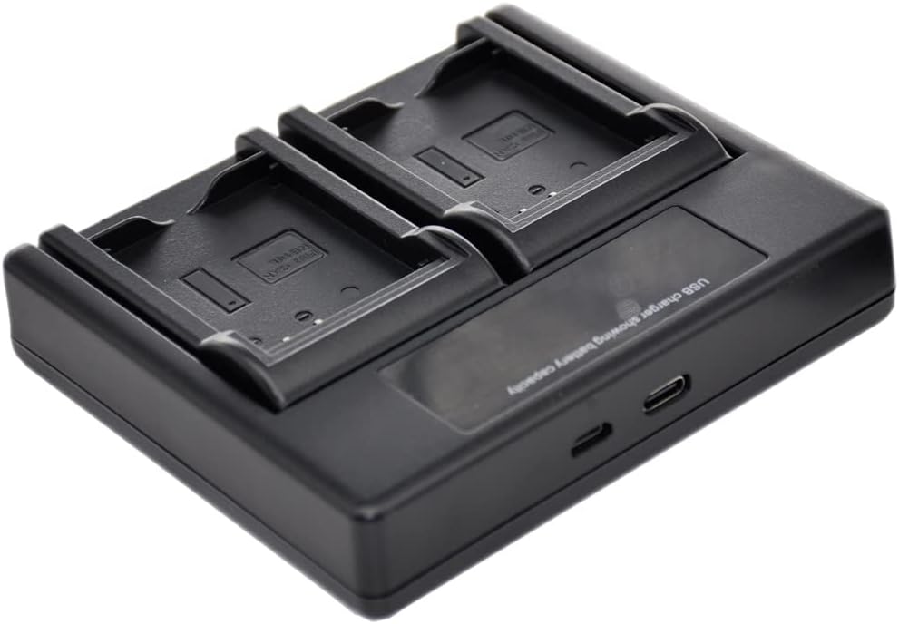Battery Charger USB Dual for NP-FH100 NP-FH30 NP-FH40 NP-FH50 NP-FH60 - Image 5