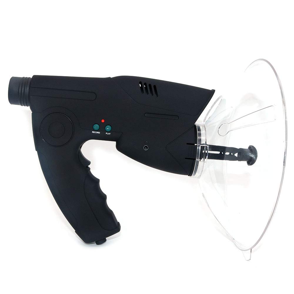 Parabolic Dish Directional Microphone, Monocular X8 Times Long Distance Hearing - Image 3