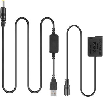 Usb Cable + DMW-DCC8 DCC8 BLC12 BLC12E Dummy Battery for lumix GH2 GH2K GH2S