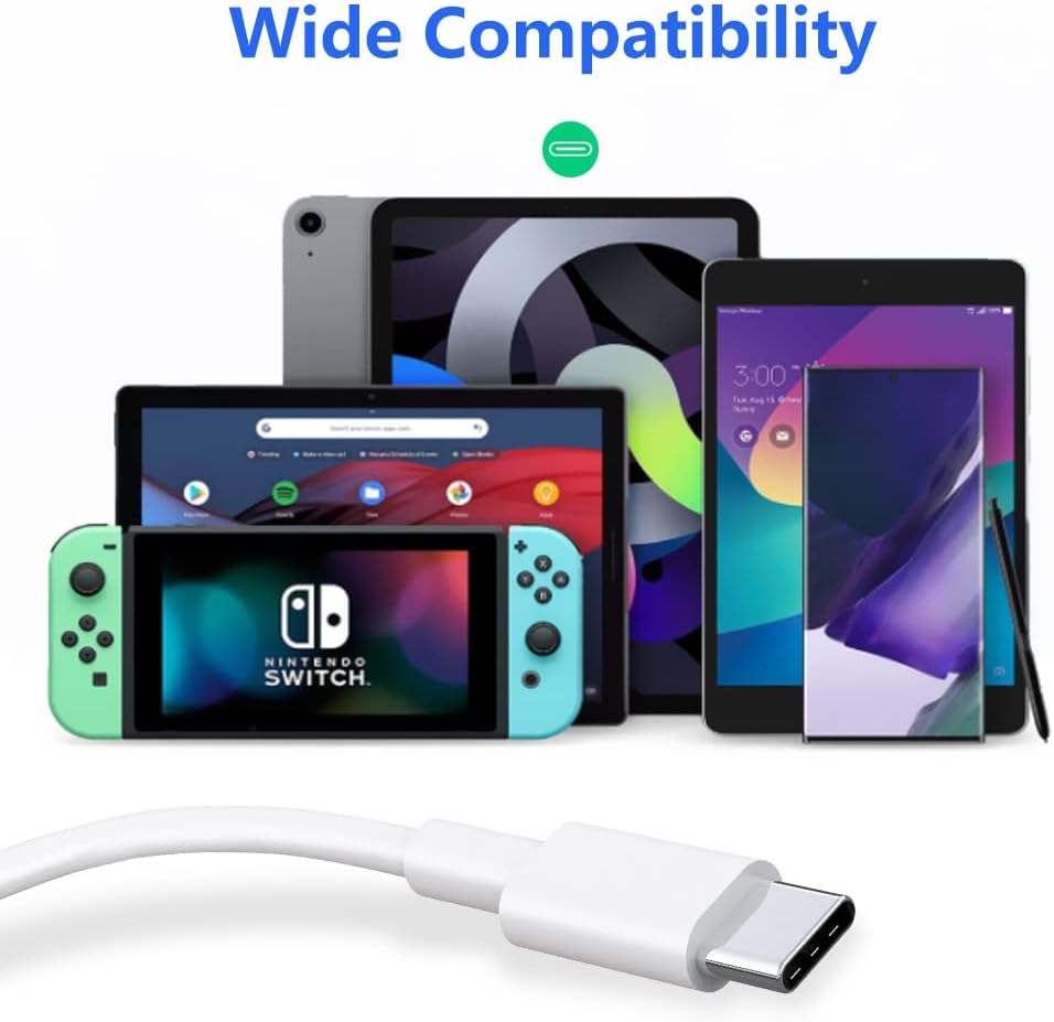 USB C Cable, Type C to USB A Charger 2Pack 2M USB Type C Cable, USB-C to USB-A - Image 6