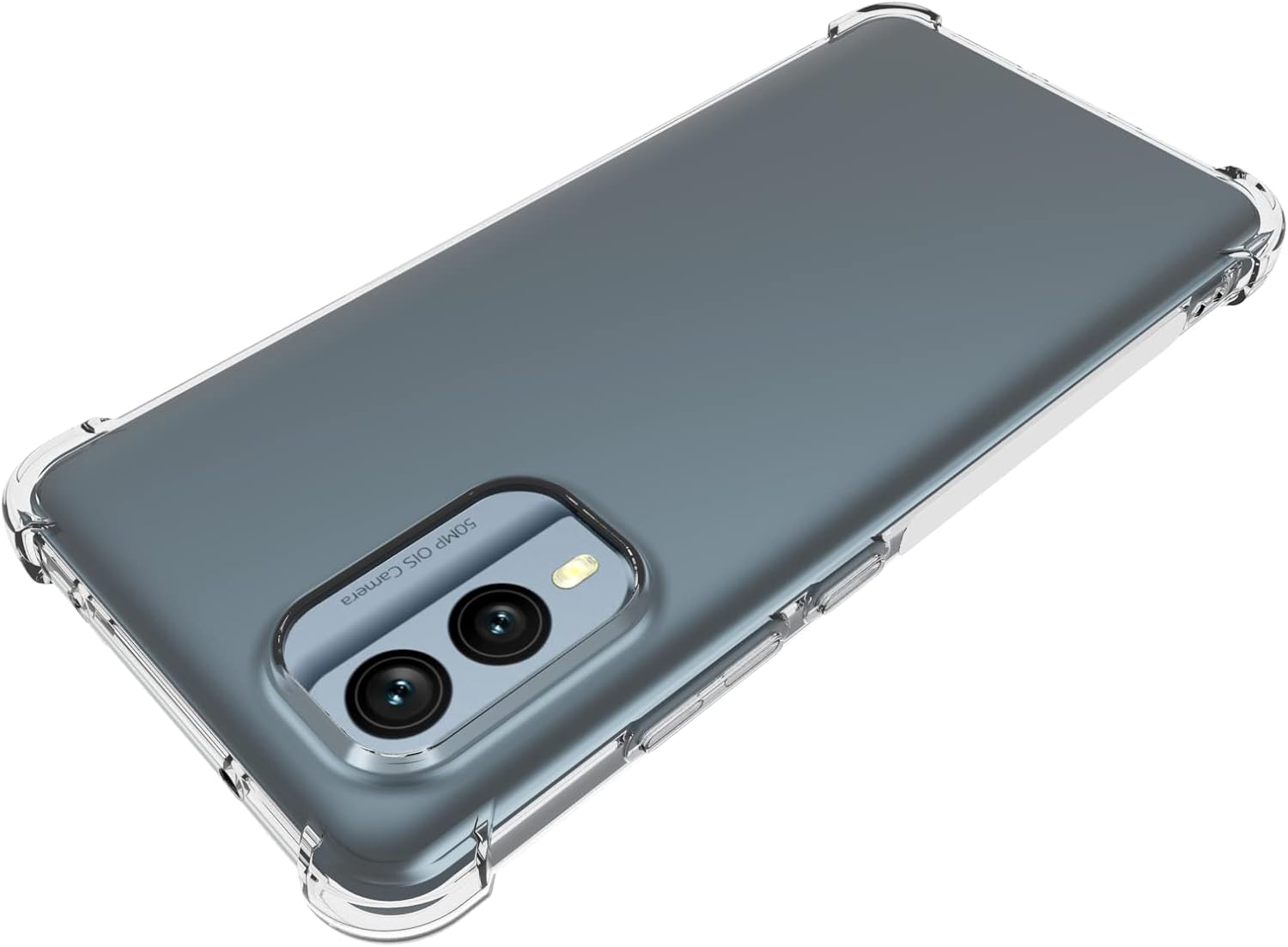 For Nokia X30 5G Clear TPU Four Corner Cover Transparent Soft - Case - Image 4