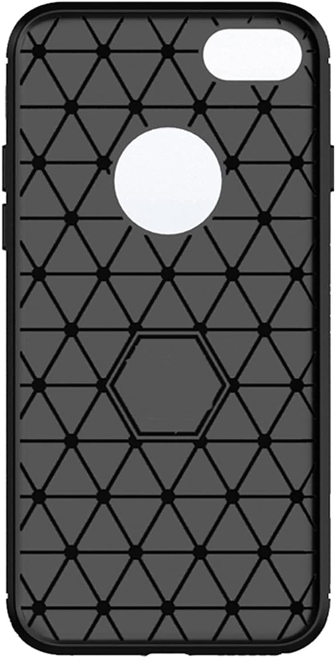 iPhone 6/ 6s Slim Protective Case + Screen Protector Cover - Carbon Fiber Black - Image 6
