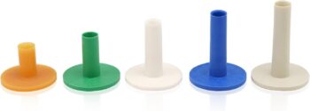 Golf Rubber Tees castle Driving Putting chipping Range Mixed size Practice Mat