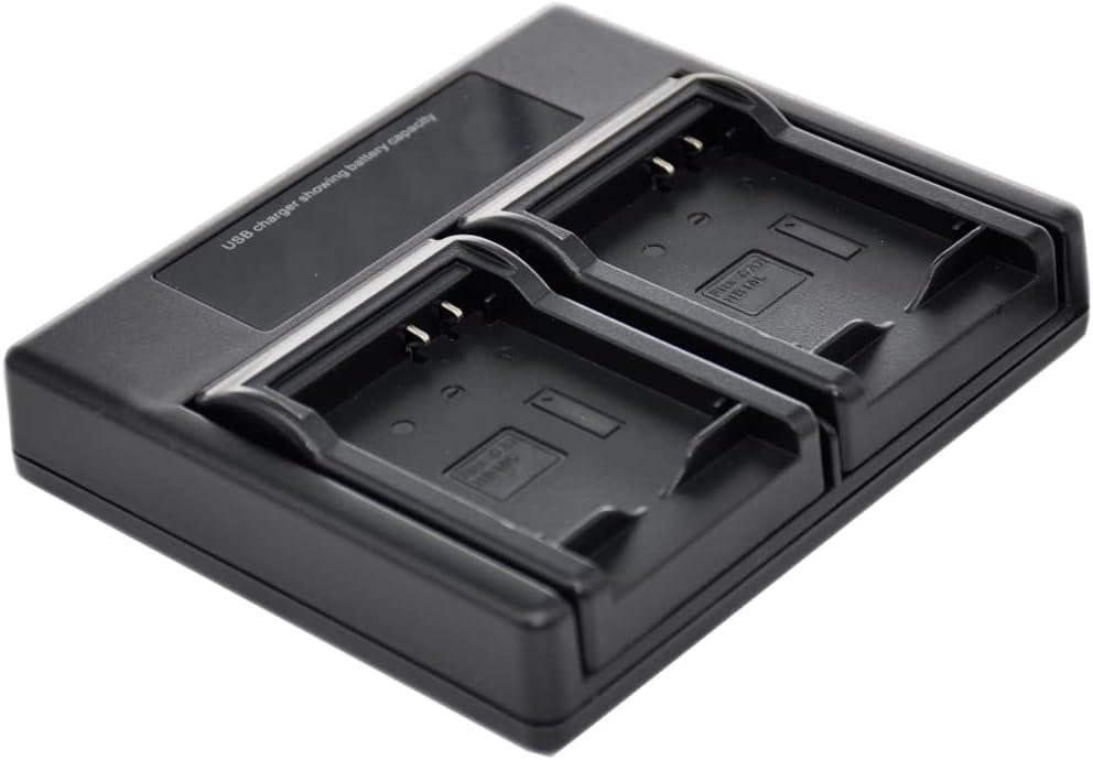 LP-E8 Battery Charger USB Dual Replacement for LPE8 EOS 550D 600D 650D 700D - Image 2