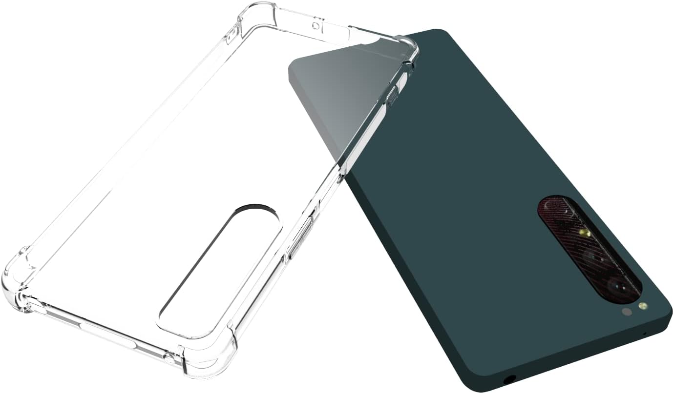 For Sony Xperia 1 IV Clear TPU Four Corners Transparent Soft Case - Image 3