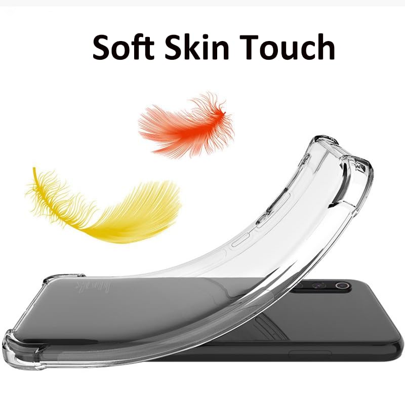 LG Velvet Clear TPU Four Corners Protective Transparent Case - Image 3