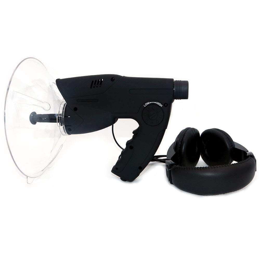 Parabolic Dish Directional Microphone, Monocular X8 Times Long Distance Hearing - Image 4
