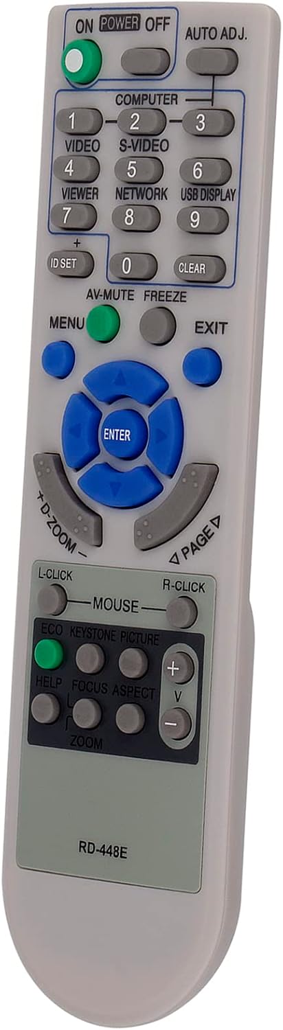 Replacement Remote for NEC Projector VT Series VT470 VT480 VT490 VT491 - Image 3
