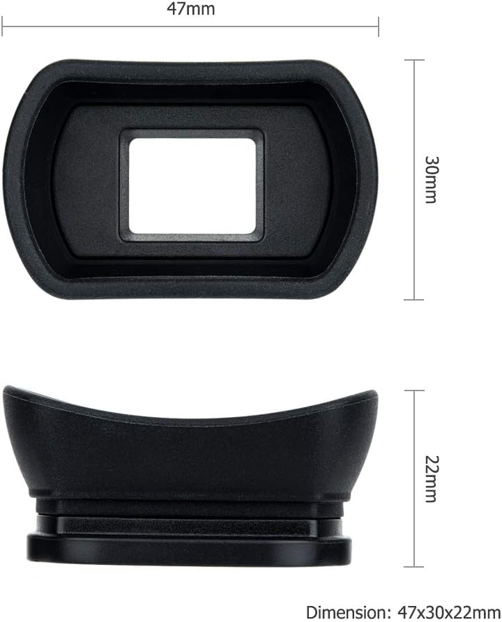 Soft Silicon Camera Viewfinder Eyecup Eyepiece Eyeshade for Canon EOS 850D 6D2 - Image 5
