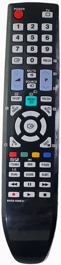 New BN59-00863A Remote fit for Samsung TV PS42B450 PS42B450B1D