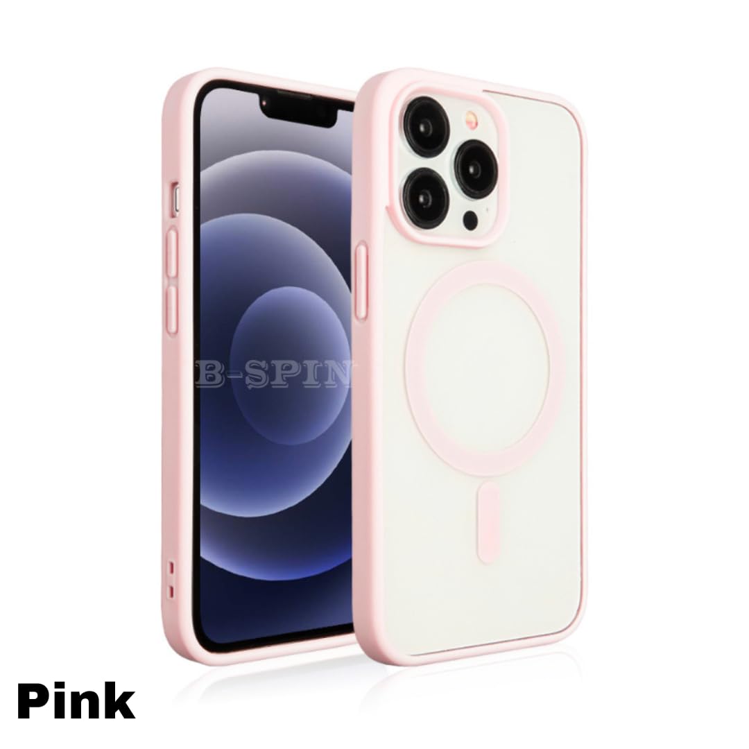 For Iphone 15 Pro Max Magnetic Scratch Resistant Protective Clear Shockproof - Image 2