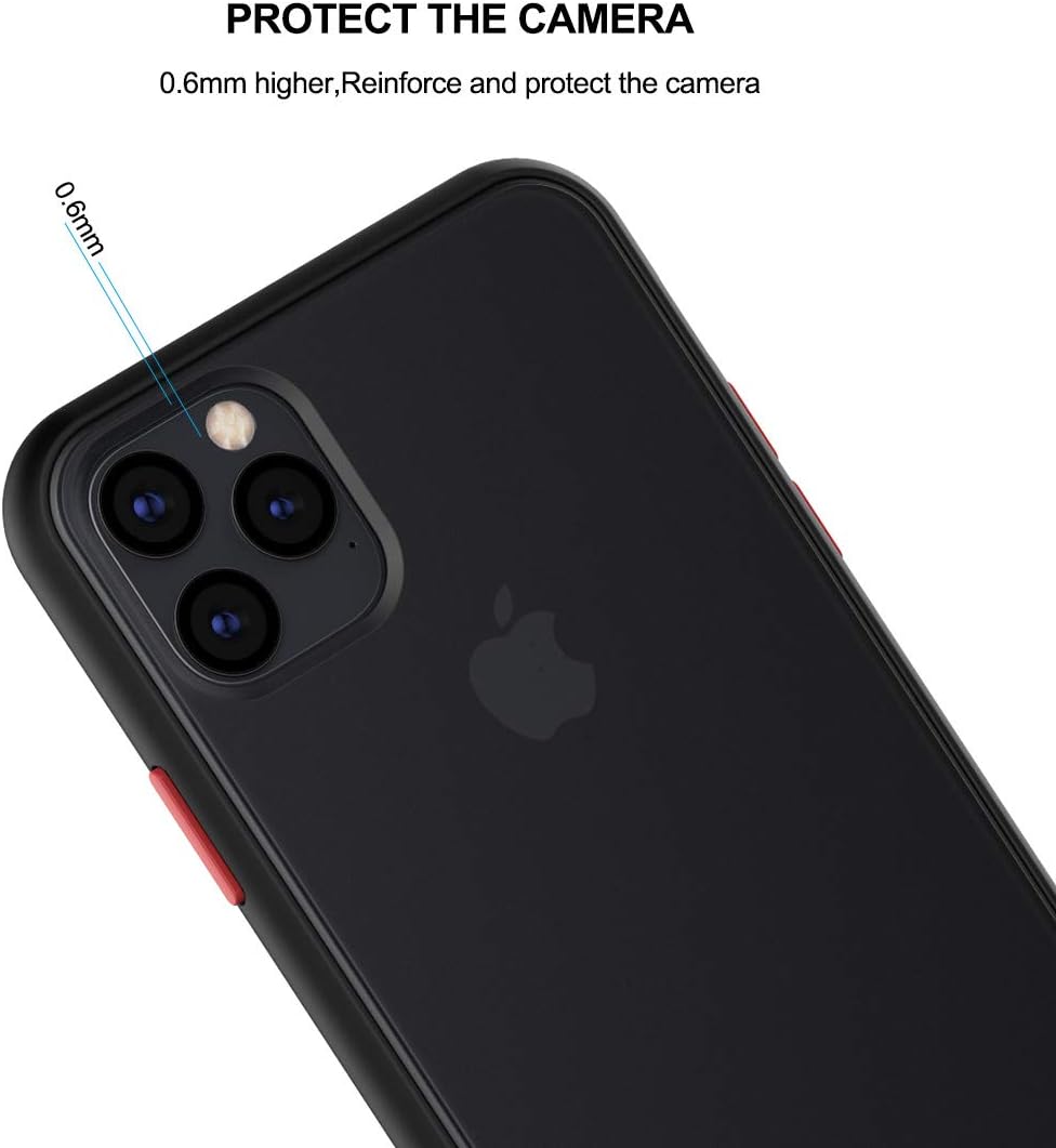 TPU Back Bumper Shockproof Protective for iPhone XIR 6.1 2019- Black - Image 5