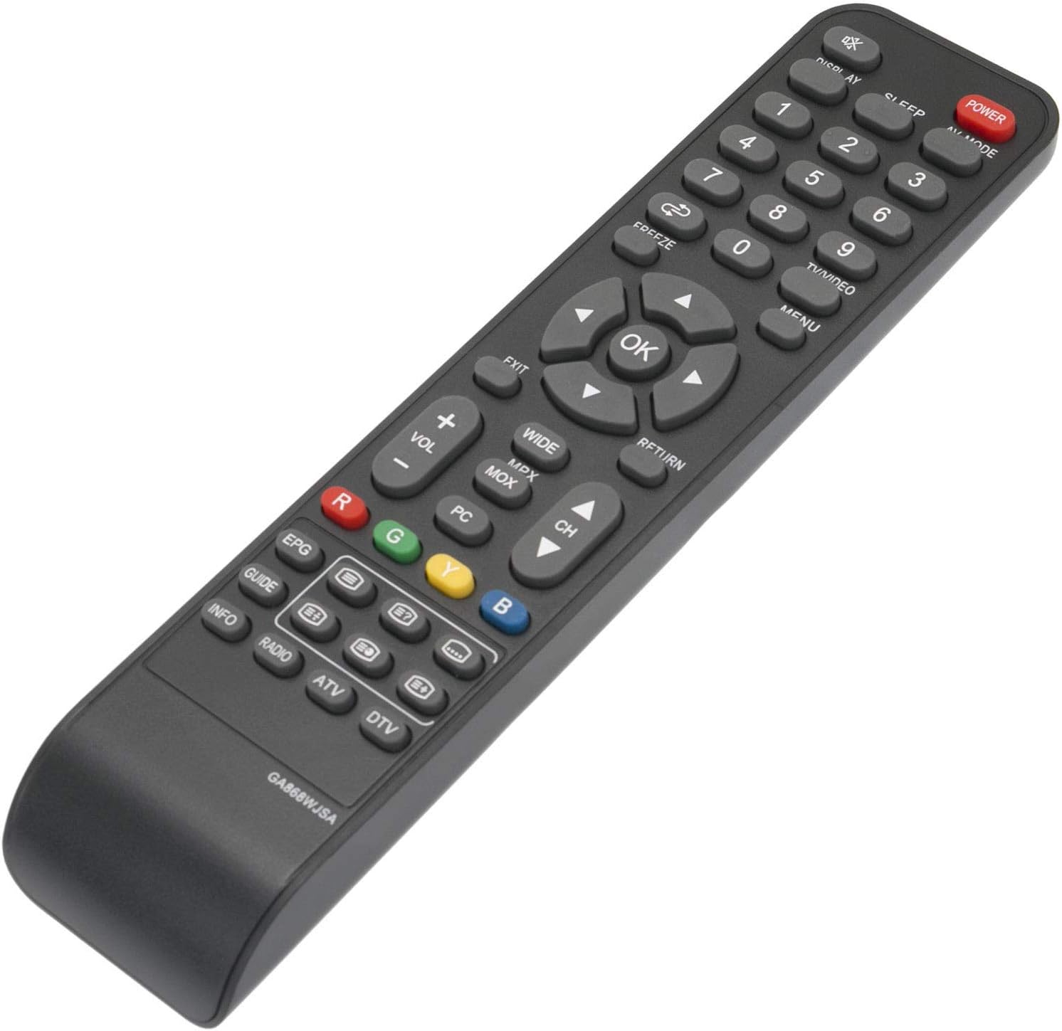 New GA868WJSA Replacement Remote Control fit for SHARP LCD TV LC-19LE520X - Image 2