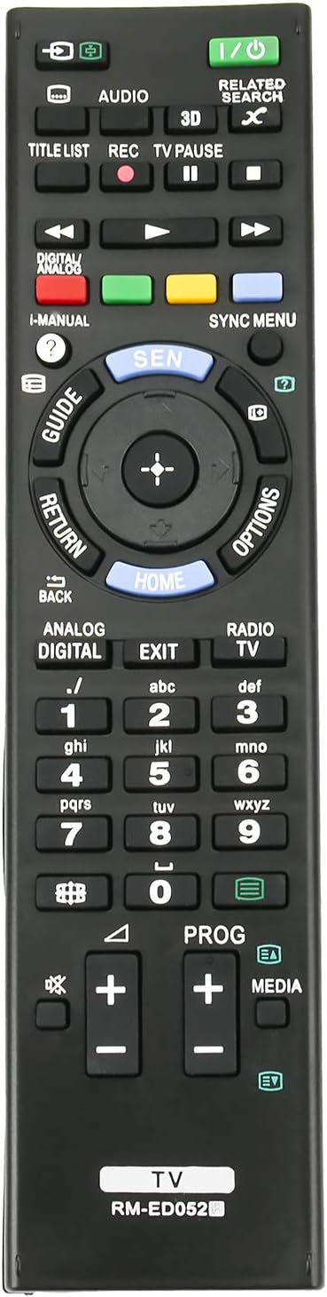 New RM-ED052 Replaced Remote Control fit for Sony Bravia LCD Digital Colour TV - Image 4