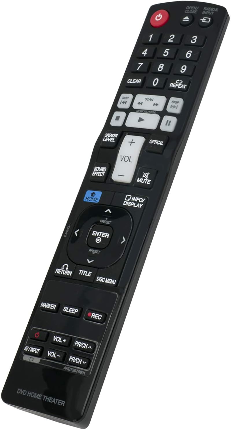 New AKB72975901 Remote Control for LG DVD Receiver System HT905TAW SH95TA-F - Image 2