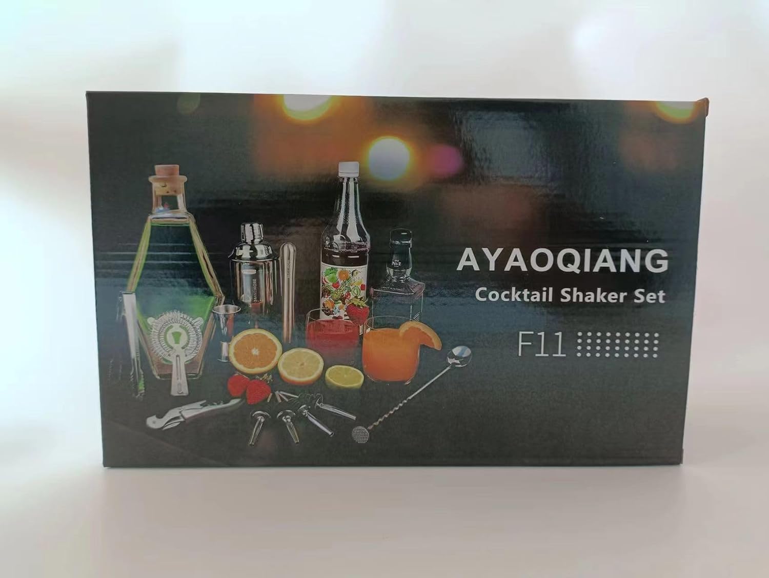 Cocktail Making Set, Cocktail Shaker Set 750ml Stainless Steel Bar Tool Set - Image 8