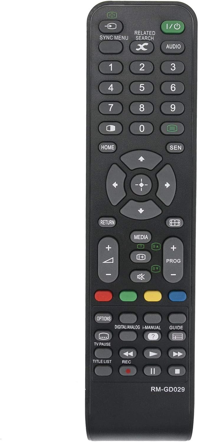 New RM-GD029 Remote Control fit for Sony Smart TV KDL-42W674A KDL-42W658A