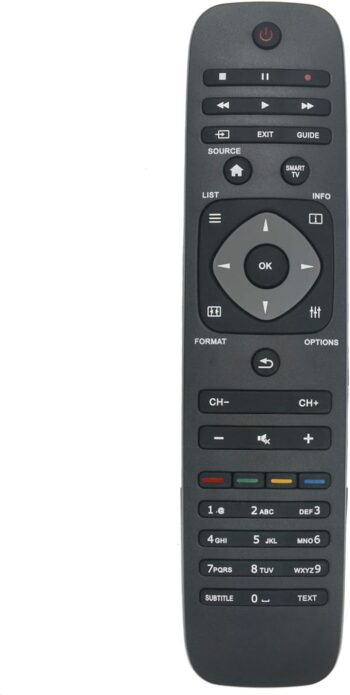 New 996590004765 Replacement Remote Control Compatible with Philips Smart LED TV