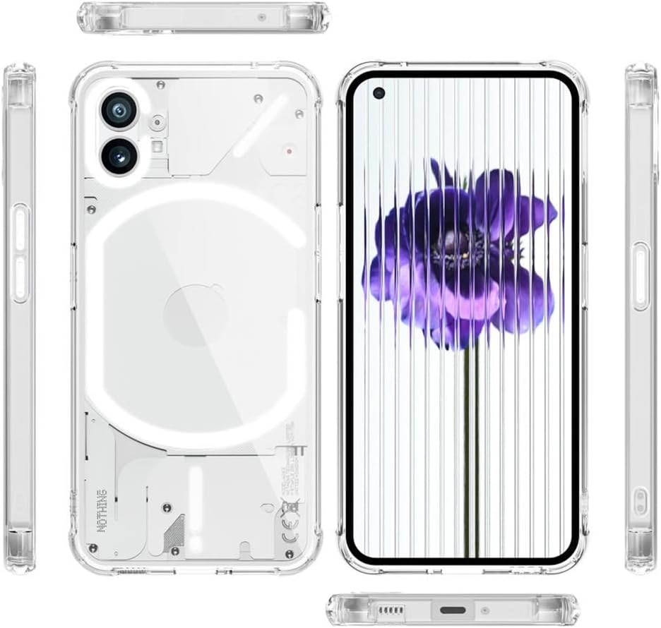 Nothing Phone 2, Ultra Thin Shockproof Protective Clear Case - Image 5