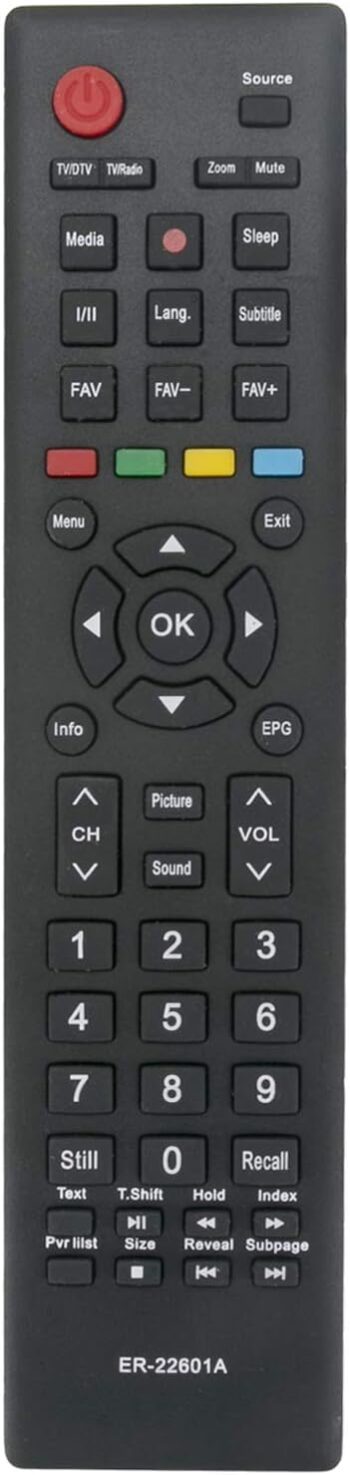 New ER-22601A ER22601A Replacement Remote Control fit for Hisence TV 24D33 24E33