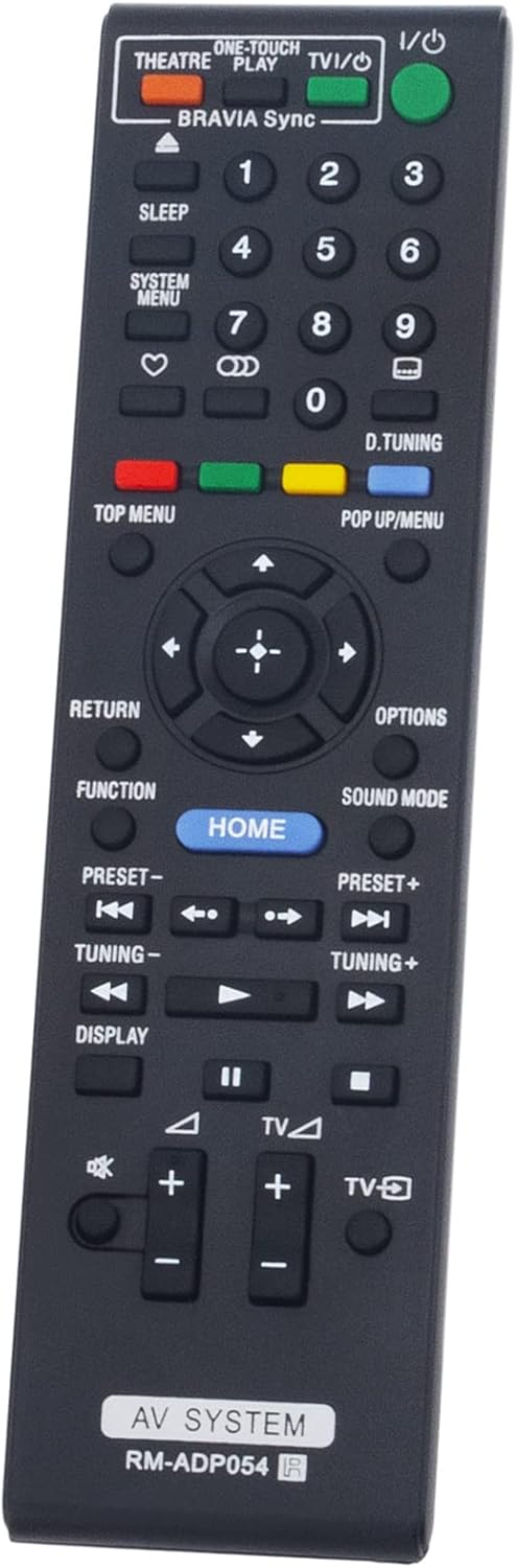 New RM-ADP054 RMADP054 Replacement Remote Control for Sony Blu-ray Disc DVD Home - Image 3