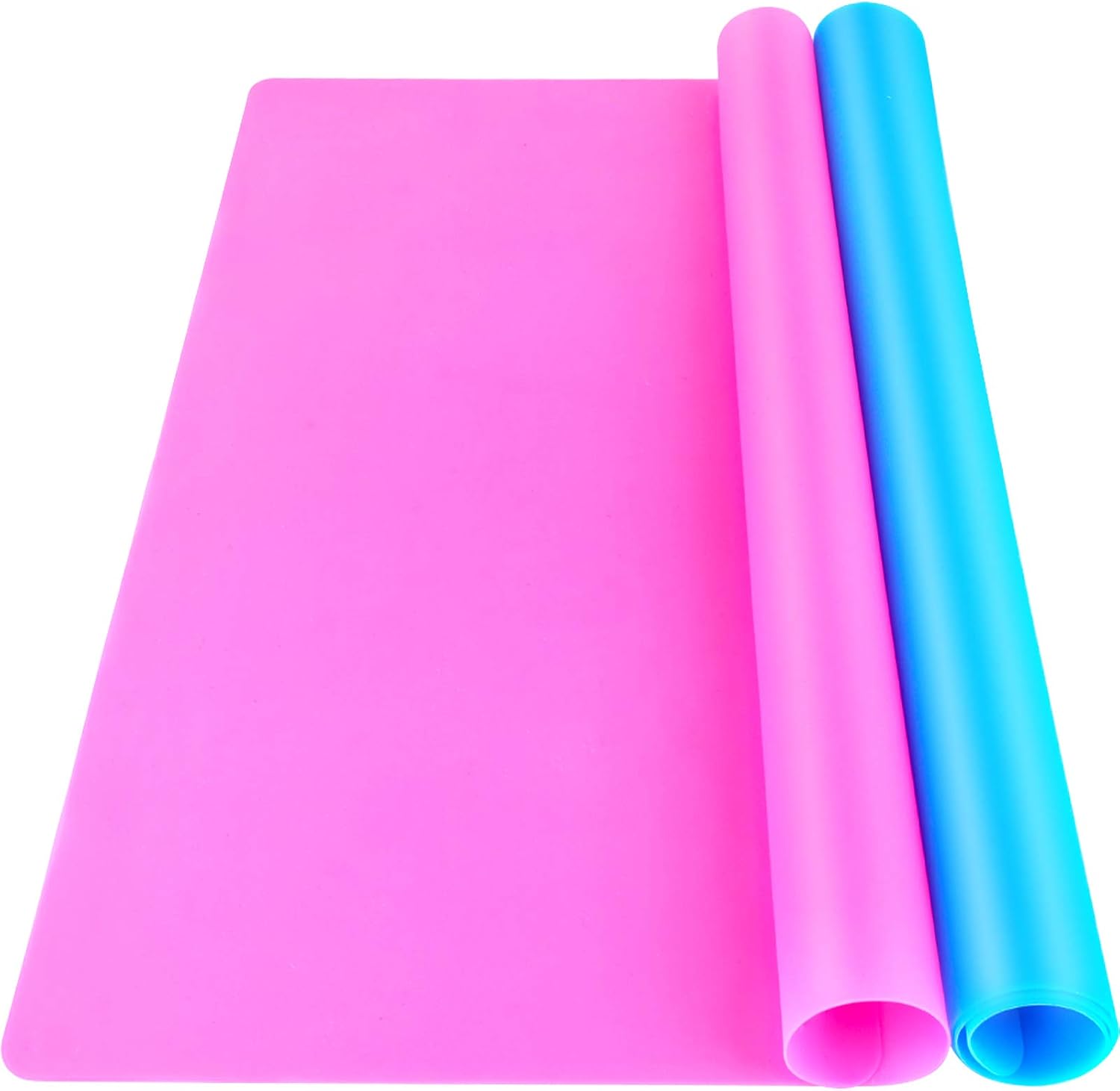 Silicone Mat, 2 Pack 15.7"x11.7" Large Silicone Sheet for Crafts Jewelry Casting