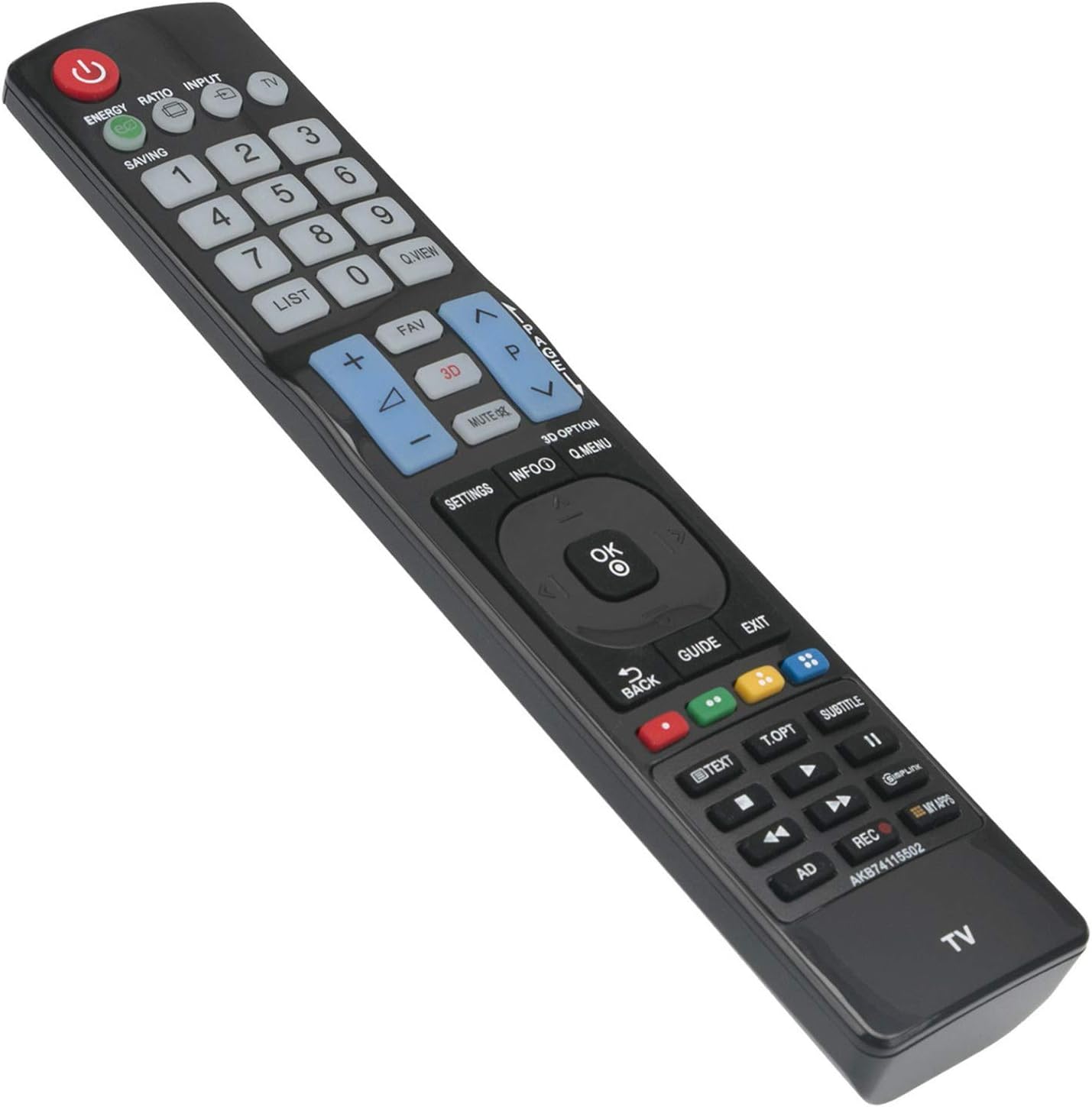 New AKB74115502 Remote fit for LG TV 47LM4600 55LM4600 47LM4700 - Image 2