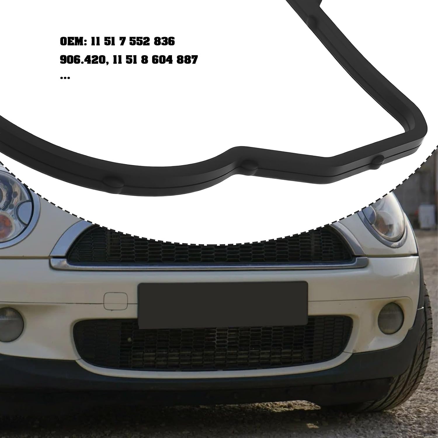 1 PC Water Pump Gasket 11517552836 11518604887 Compatible with Mini Cooper S JCW - Image 2