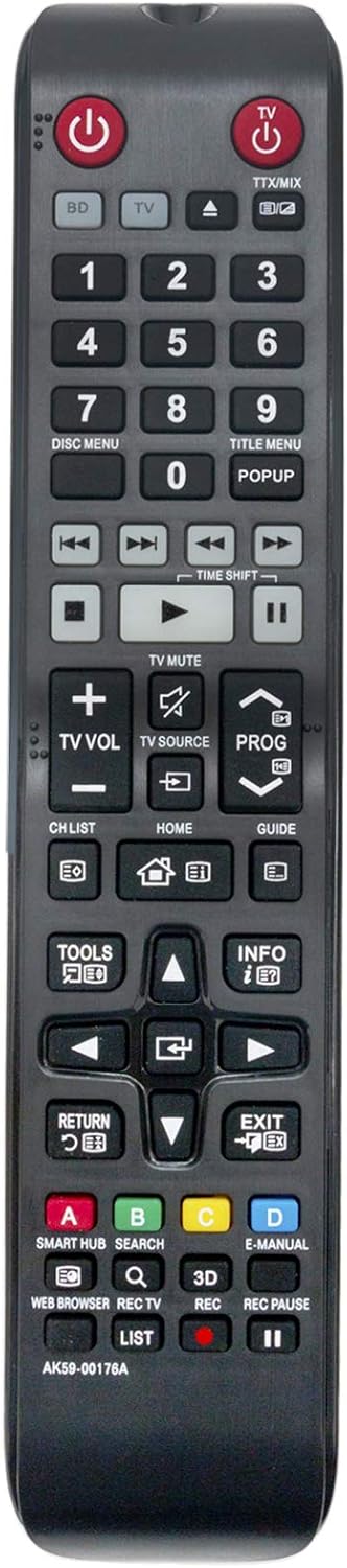 Remote Replacement for Samsung Blu-ray Disc Player
