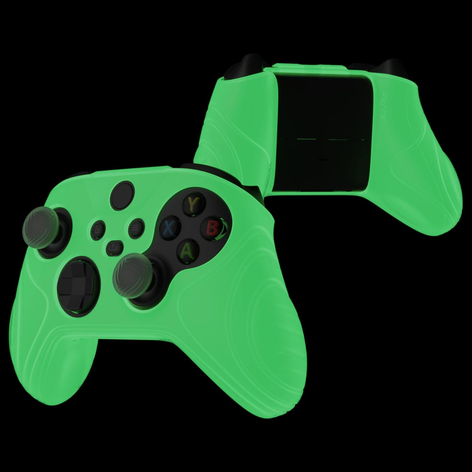 Glow in Dark Green Samurai Edition Anti-Slip Controller Grip Silicone Case - Image 6