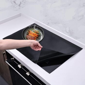 Large Induction Hob Protector Mat, Silicone Induction Hob Cover (90x54cm)
