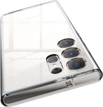 Hybrid Clear Case Compatible with Samsung Galaxy S23 Ultra - TPU