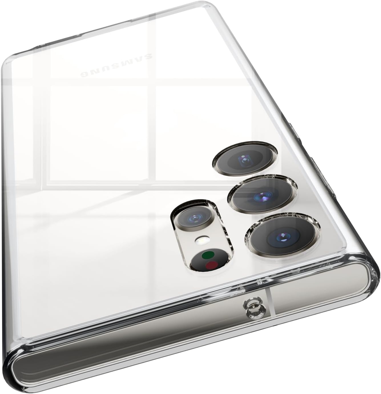 Hybrid Clear Case Compatible with Samsung Galaxy S23 Ultra - TPU