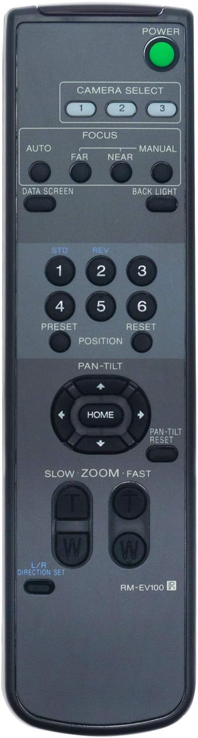 Remote Control Replacement for Sony Color Video Camera EVI-D100