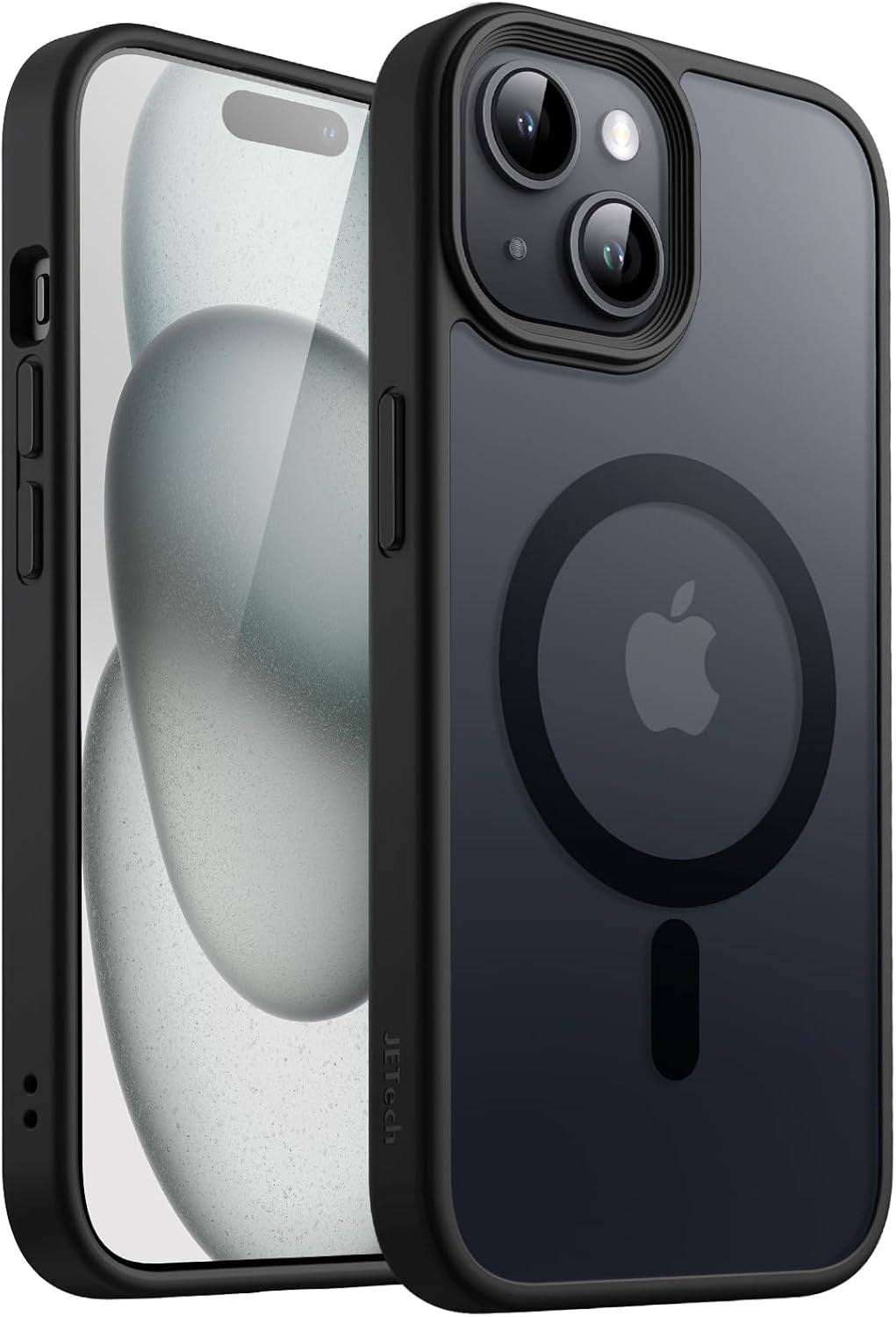 Magnetic Case for iPhone 15 Plus 6.7-Inch Compatible with MagSafe (Black)