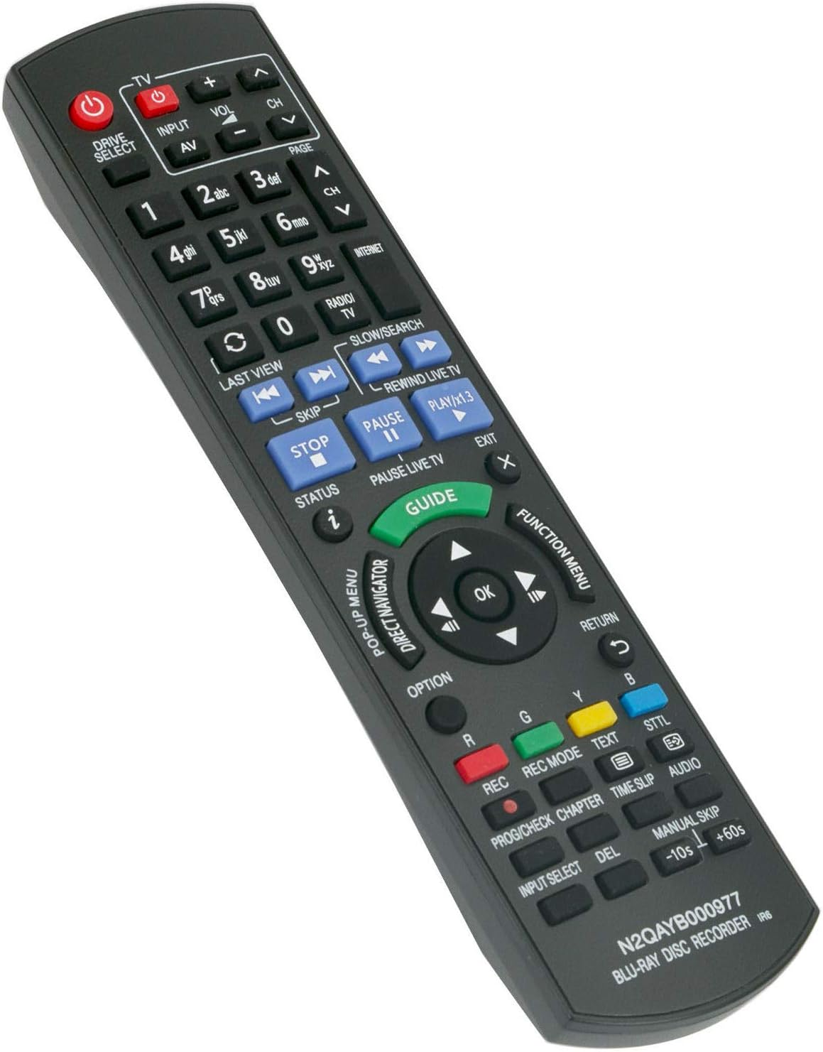 Remote Control Compatible with Panasonic DVD Recorder - Image 3