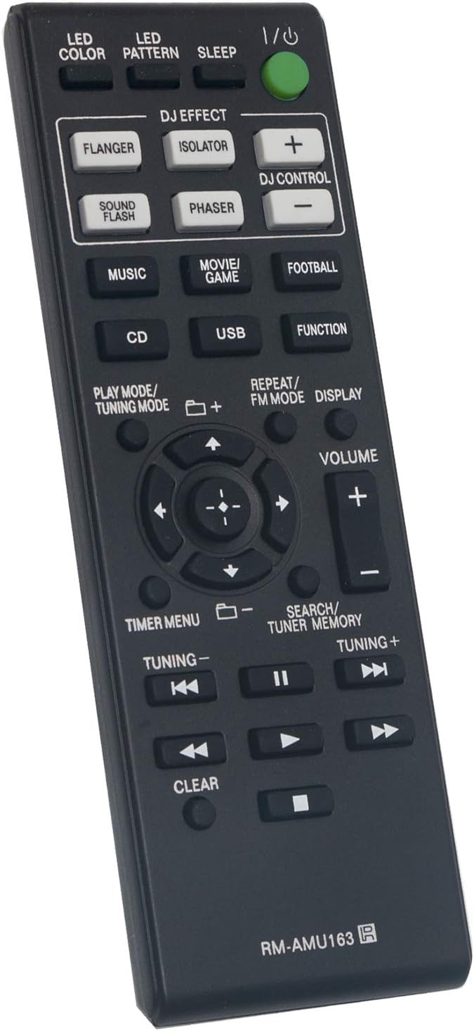 Replacement Remote Control Compatible with Sony Home Audio System - Image 2
