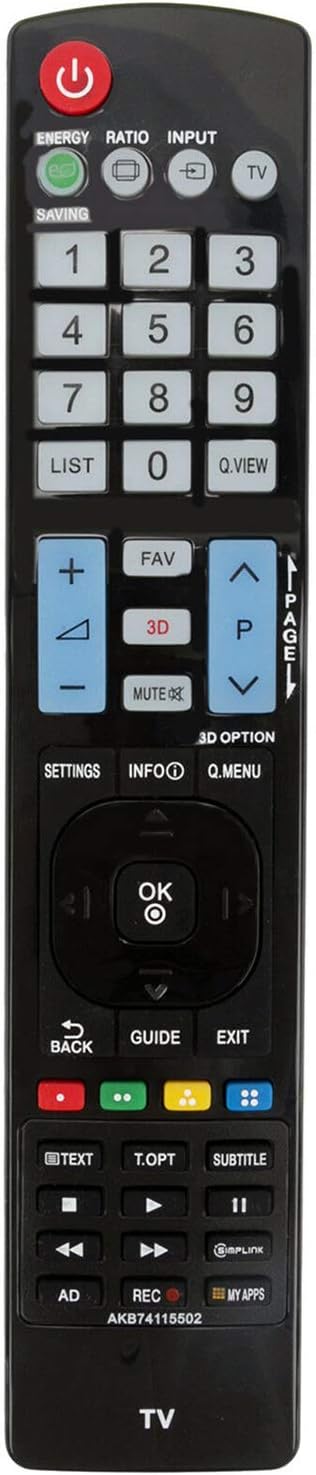 New AKB74115502 Remote fit for LG TV 47LM4600 55LM4600 47LM4700