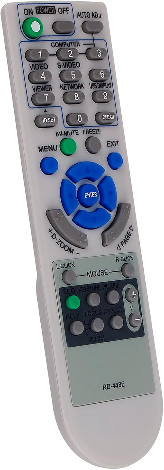 Replacement Remote for NEC Projector VT Series VT470 VT480 VT490 VT491 - Image 2