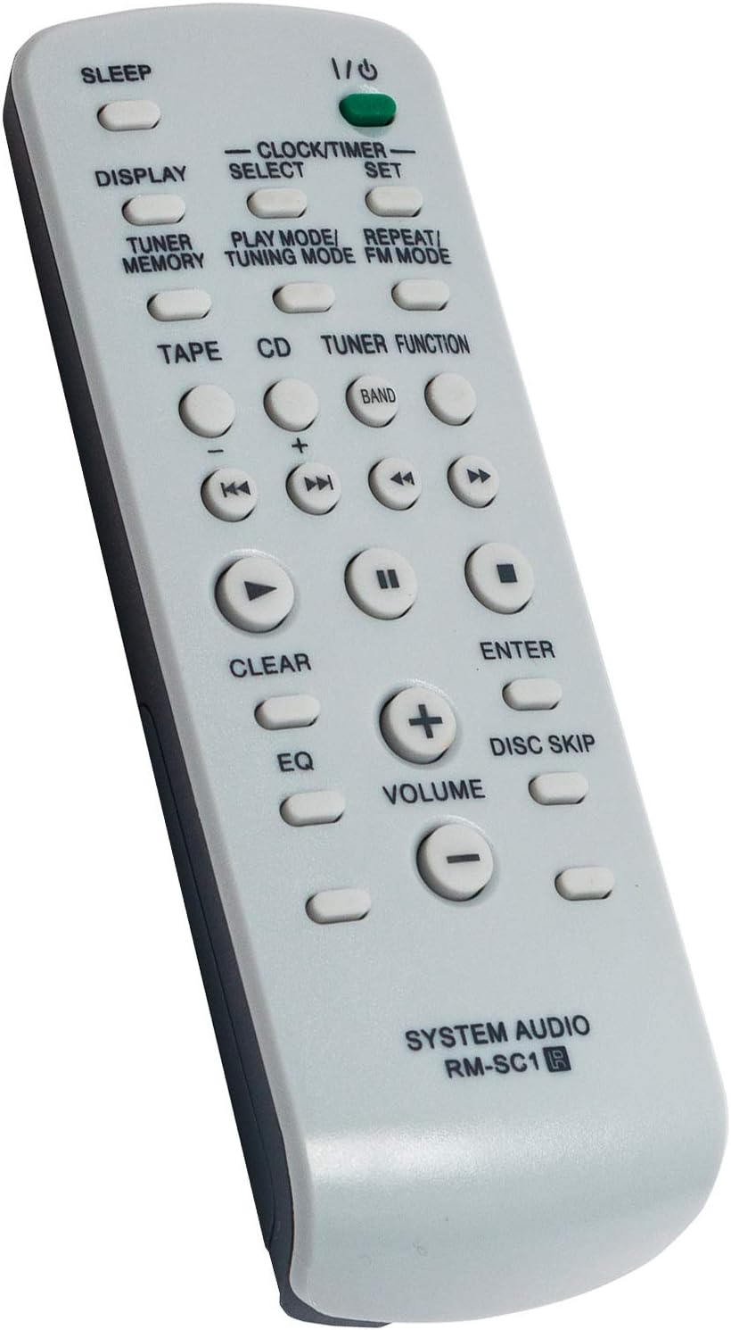 RM-SC1 Remote fit for Sony Mini Hi-Fi Component System MHC-GX750 MHC-GX450 - Image 2