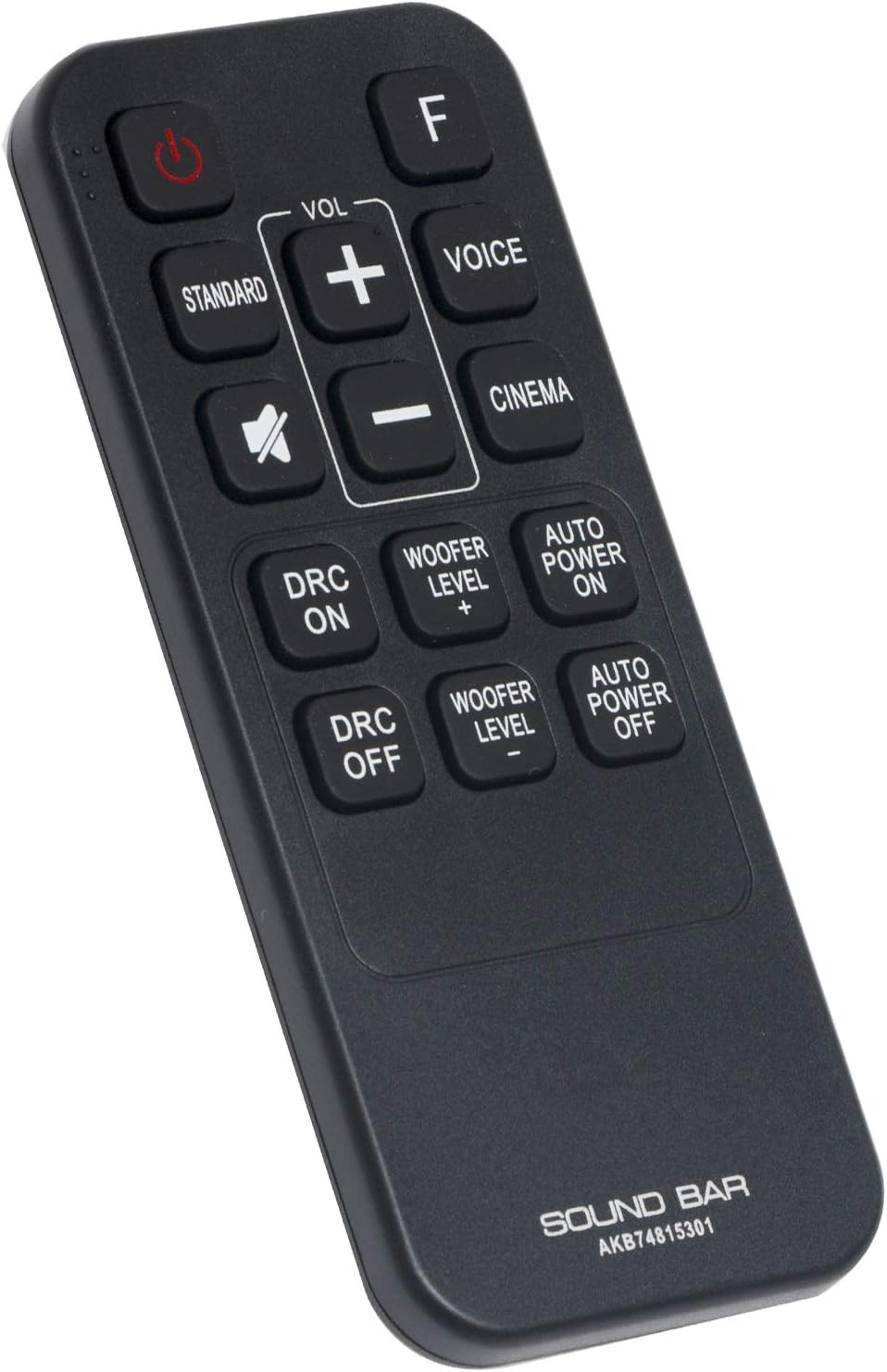 New AKB74815301 Replacement Remote Control Compatible with LG Wireless Sound Bar - Image 2