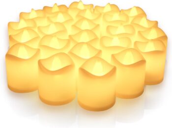 Flameless LED Tea Light Realistic and Bright Battery Operated LED Candle