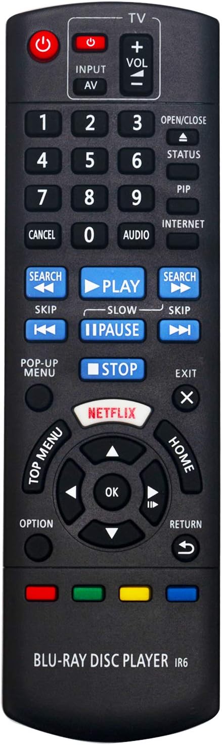 Remote Control fit for Panasonic Blu-ray Disc Player DMP-BD83