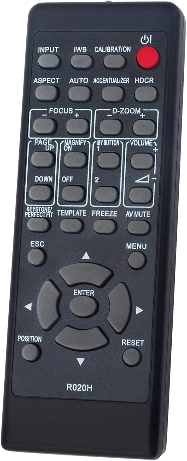 R020H Replacement Remote fit for Hitachi Projector CP-AX2503 CP-AW2503 CP-AW2505 - Image 3