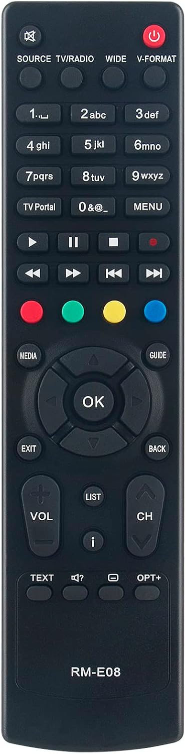 RME08 Replacement Remote Control Compatible with Humax Set Top Box - Image 2