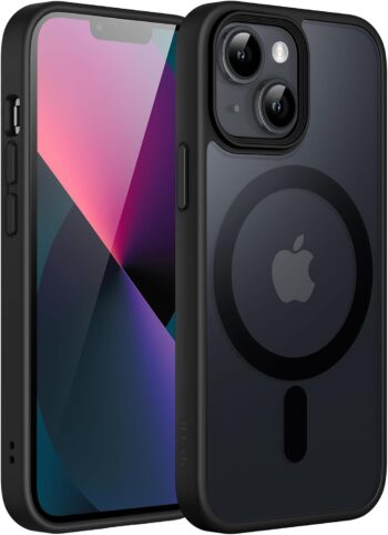 Magnetic Case for iPhone 13 Mini 5.4-Inch Compatible with MagSafe (Black)