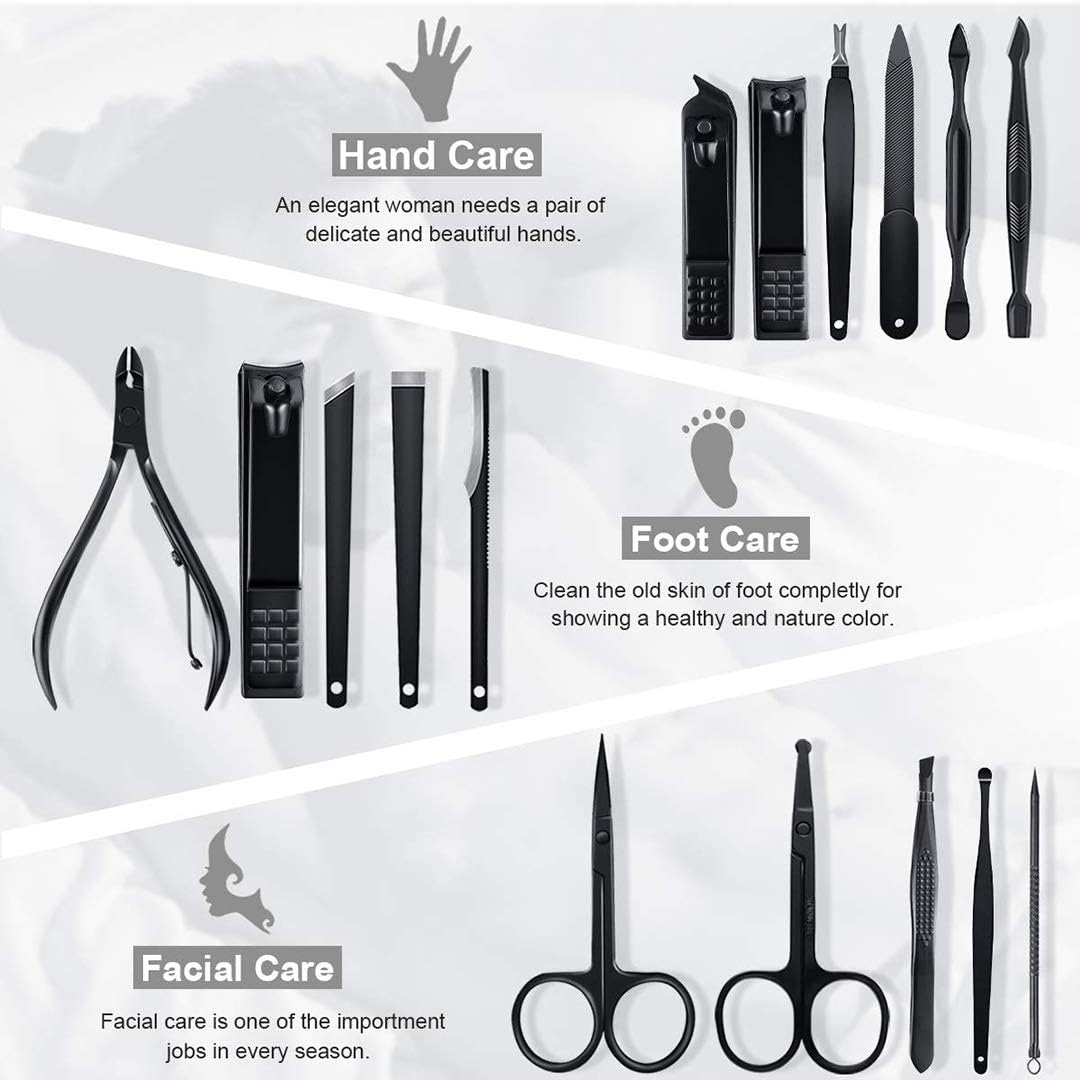 Nail Clippers,16 in 1 Nail Clipper Set, Mens Nail Clipper Set?Nail Clipper Filer - Image 7