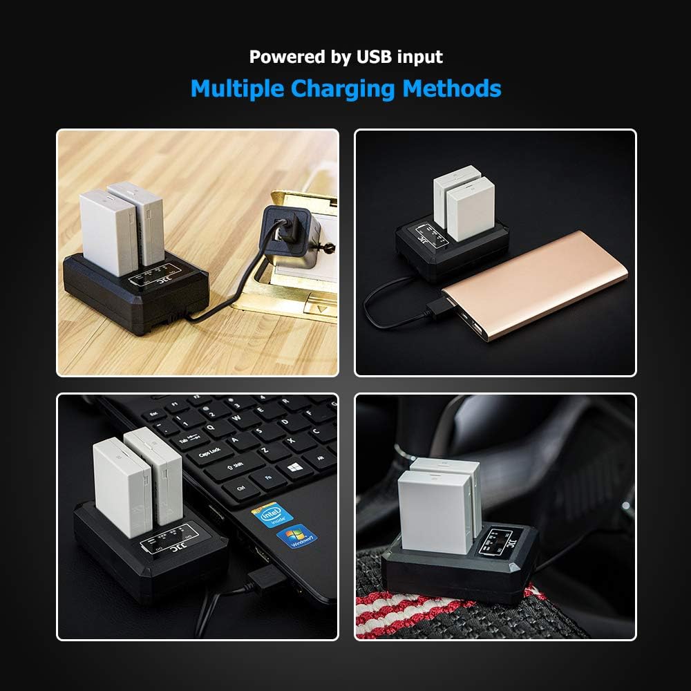 LP-E8 Battery Charger USB Dual Slots for Canon EOS 700D 650D 600D 550D Rebel T5i - Image 7