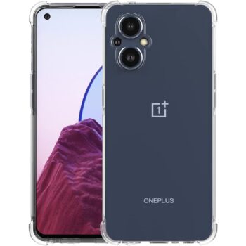 For Oppo Reno 8 Lite 5G Clear TPU Four Corners Protective Transparent Soft Case