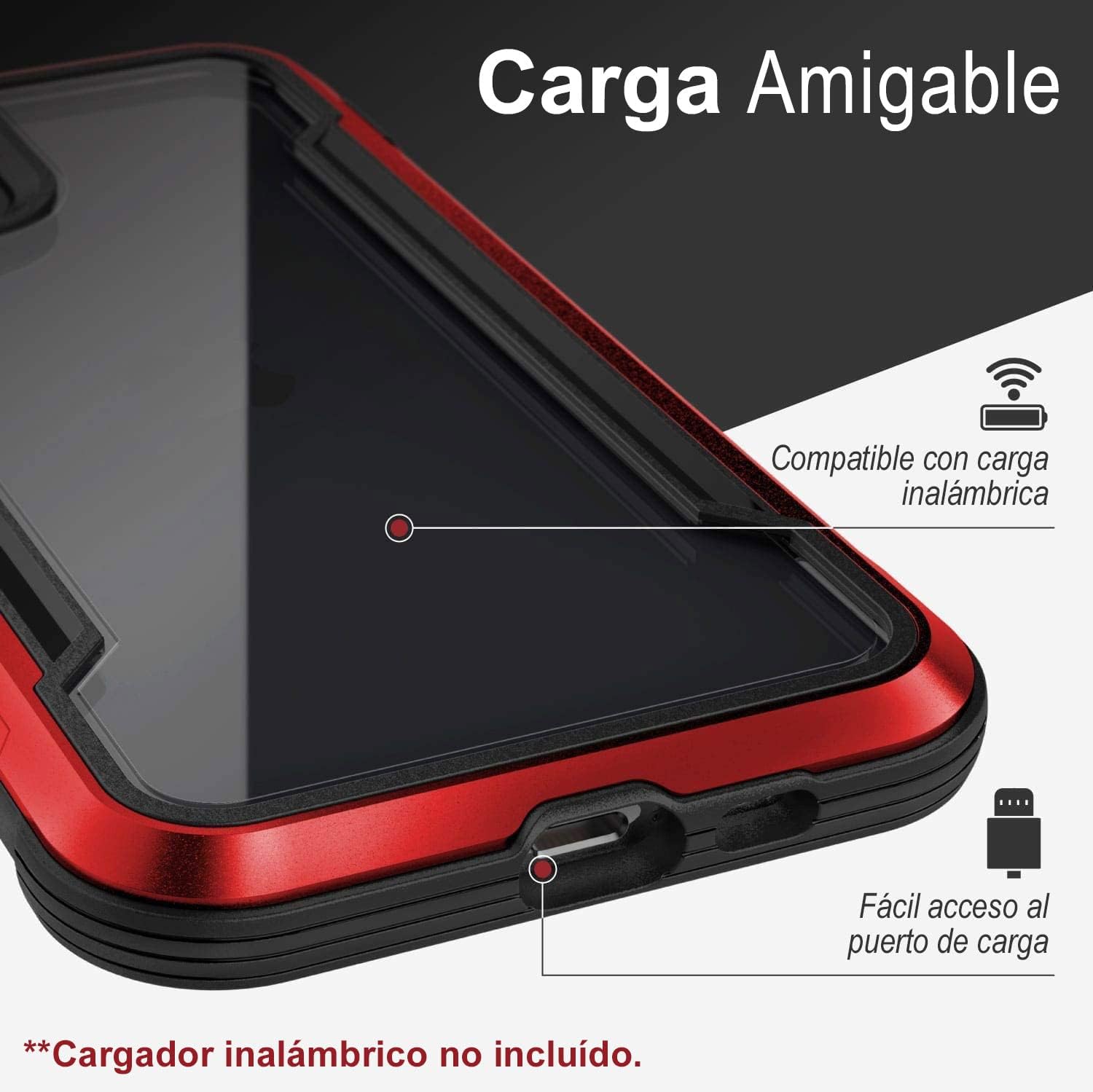 Défense Shield for iPhone 11 Pro - Red - Image 3